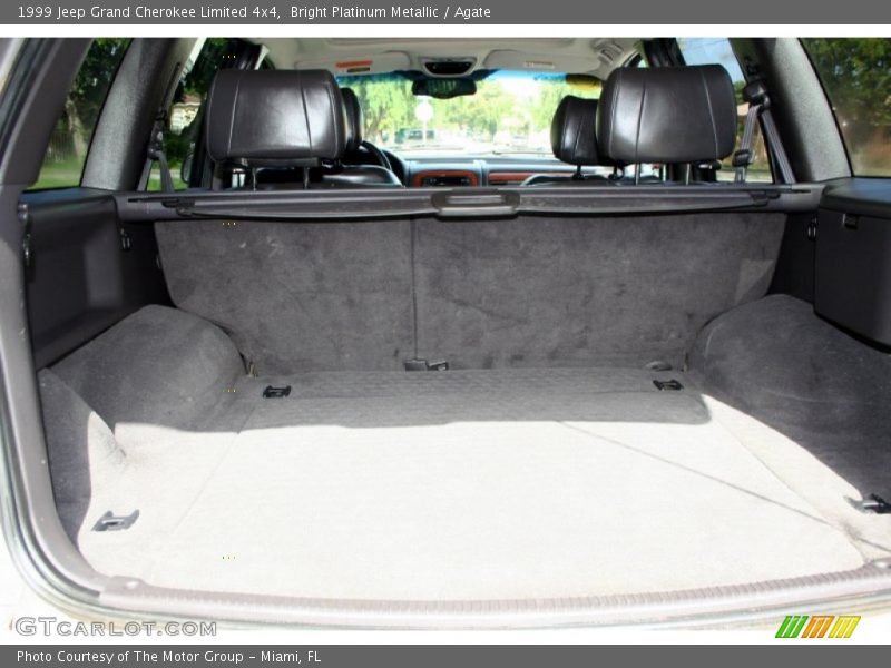 Bright Platinum Metallic / Agate 1999 Jeep Grand Cherokee Limited 4x4