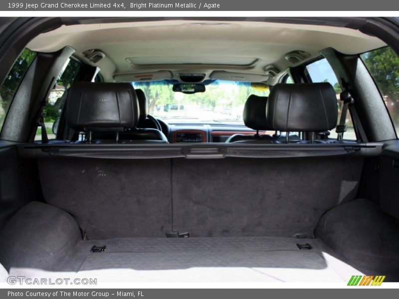 Bright Platinum Metallic / Agate 1999 Jeep Grand Cherokee Limited 4x4