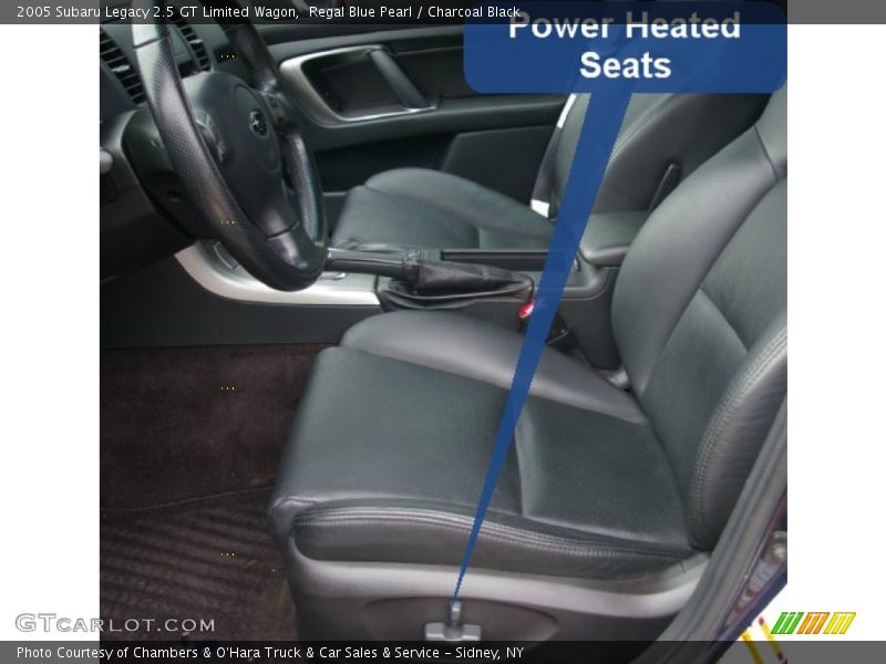 Regal Blue Pearl / Charcoal Black 2005 Subaru Legacy 2.5 GT Limited Wagon