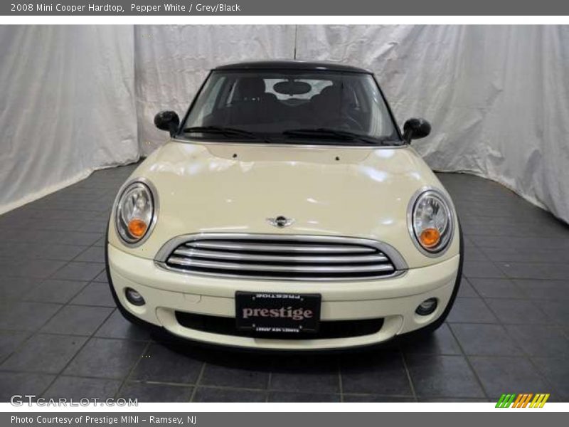 Pepper White / Grey/Black 2008 Mini Cooper Hardtop