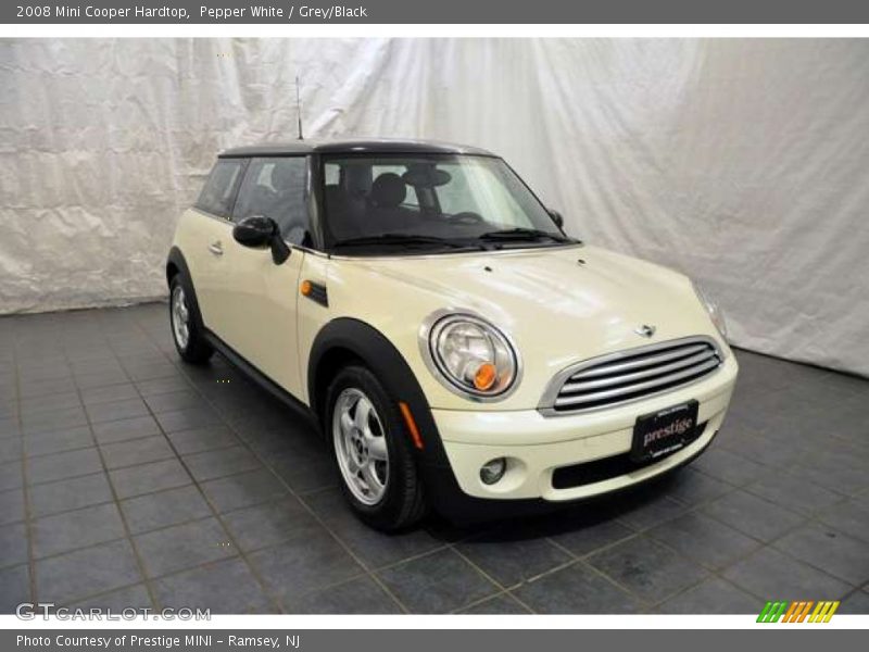 Pepper White / Grey/Black 2008 Mini Cooper Hardtop