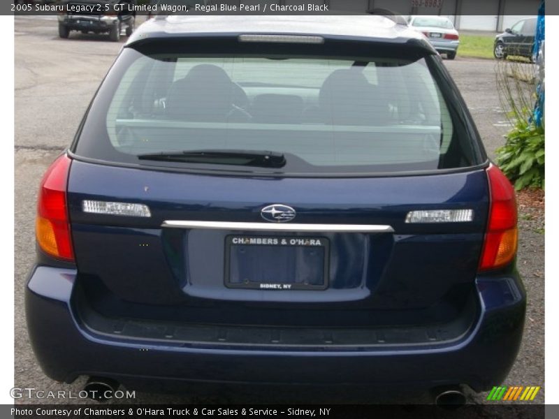 Regal Blue Pearl / Charcoal Black 2005 Subaru Legacy 2.5 GT Limited Wagon