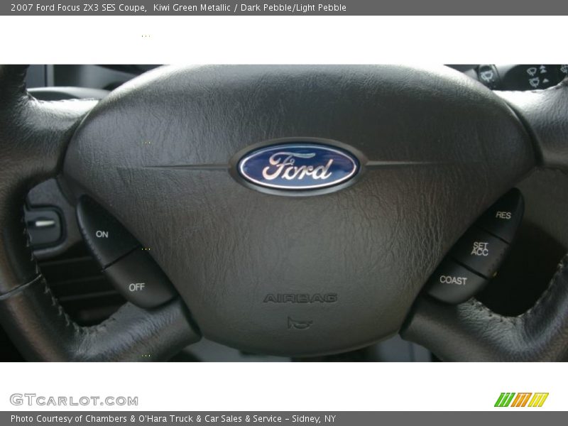 Kiwi Green Metallic / Dark Pebble/Light Pebble 2007 Ford Focus ZX3 SES Coupe