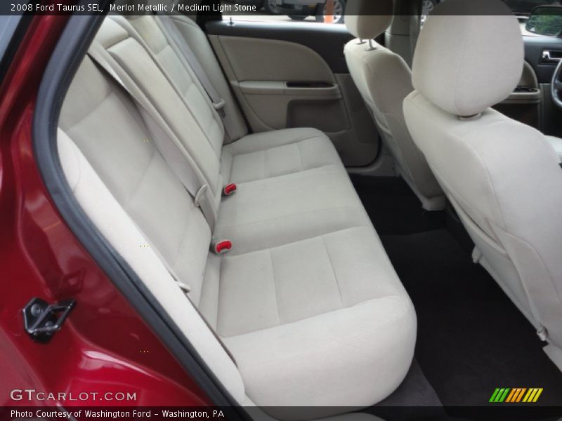 Merlot Metallic / Medium Light Stone 2008 Ford Taurus SEL