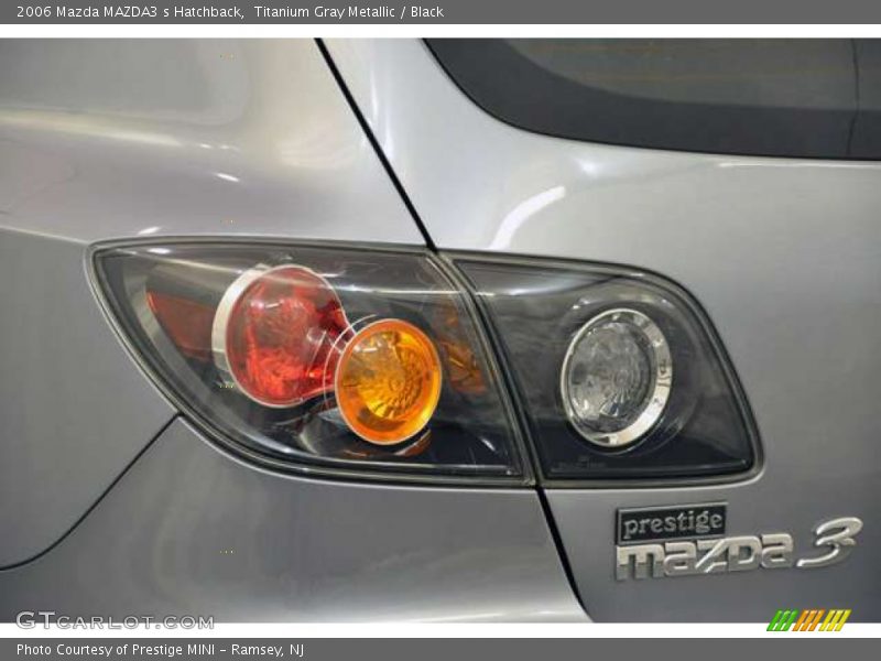 Titanium Gray Metallic / Black 2006 Mazda MAZDA3 s Hatchback