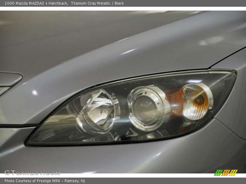 Titanium Gray Metallic / Black 2006 Mazda MAZDA3 s Hatchback