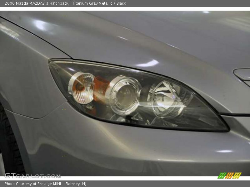 Titanium Gray Metallic / Black 2006 Mazda MAZDA3 s Hatchback