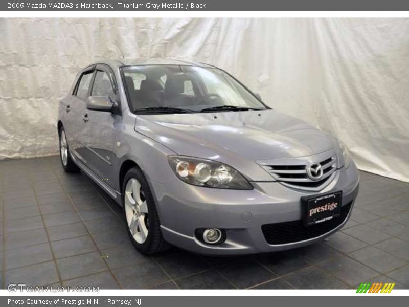 Titanium Gray Metallic / Black 2006 Mazda MAZDA3 s Hatchback