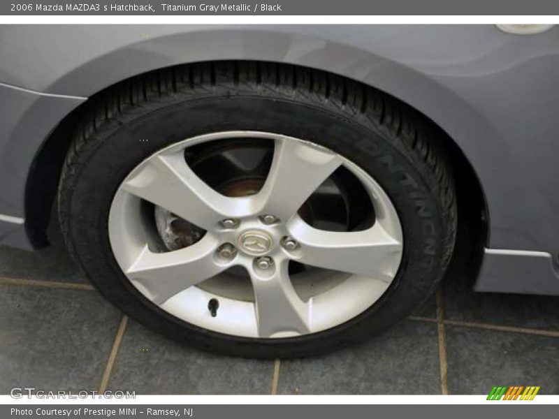 Titanium Gray Metallic / Black 2006 Mazda MAZDA3 s Hatchback