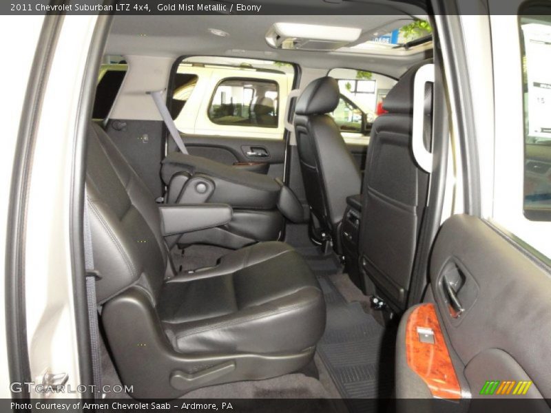 Gold Mist Metallic / Ebony 2011 Chevrolet Suburban LTZ 4x4