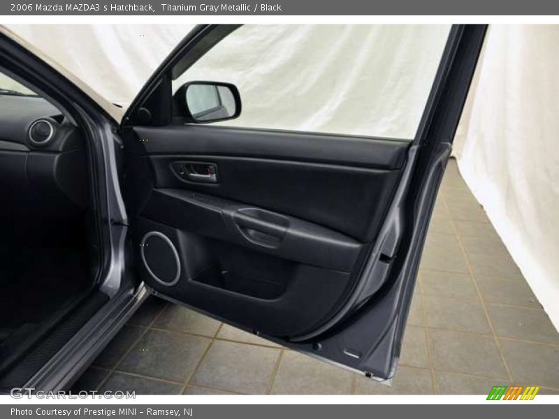Titanium Gray Metallic / Black 2006 Mazda MAZDA3 s Hatchback