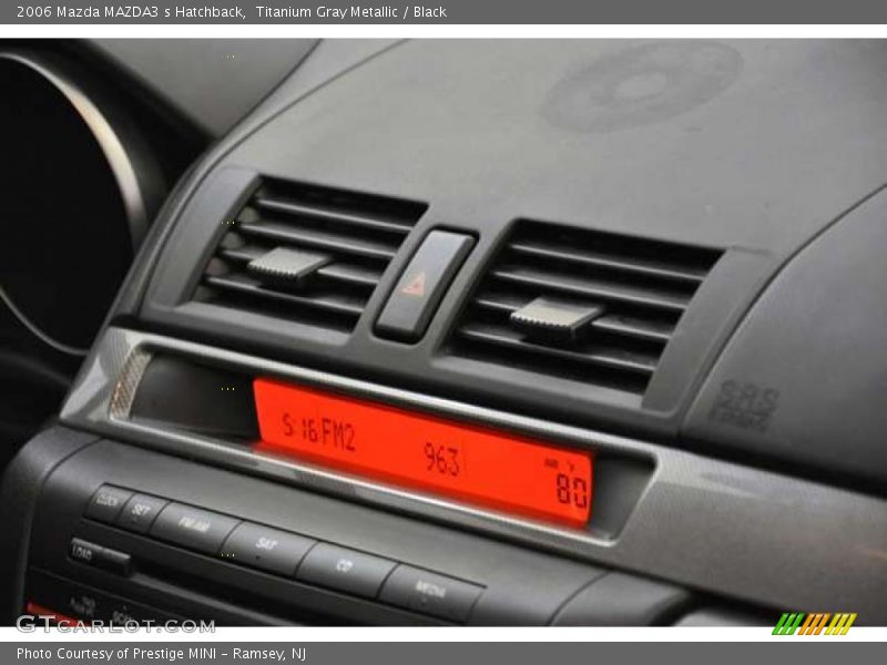 Titanium Gray Metallic / Black 2006 Mazda MAZDA3 s Hatchback