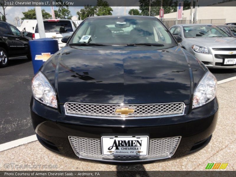 Black / Gray 2012 Chevrolet Impala LT