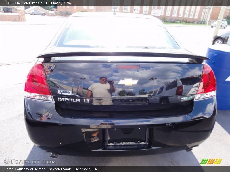 Black / Gray 2012 Chevrolet Impala LT