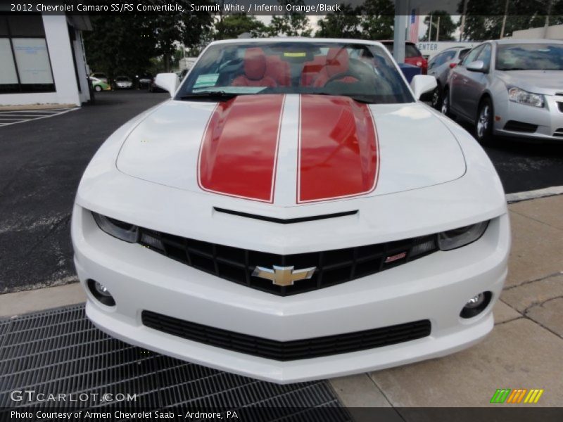  2012 Camaro SS/RS Convertible Summit White