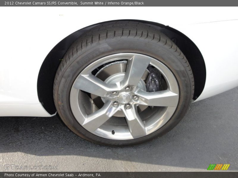  2012 Camaro SS/RS Convertible Wheel