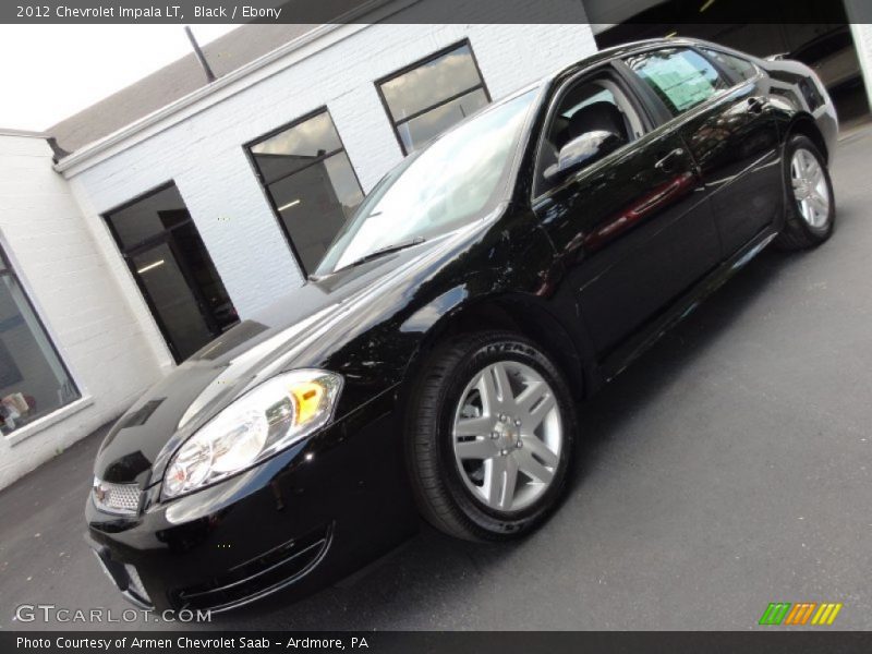 Black / Ebony 2012 Chevrolet Impala LT