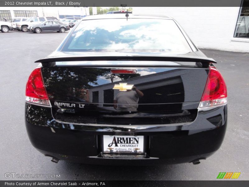 Black / Ebony 2012 Chevrolet Impala LT