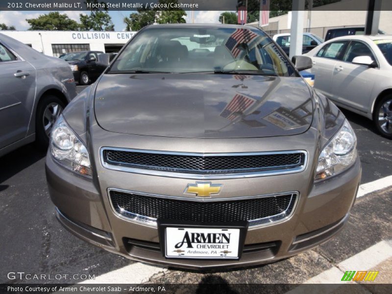 Mocha Steel Metallic / Cocoa/Cashmere 2012 Chevrolet Malibu LT