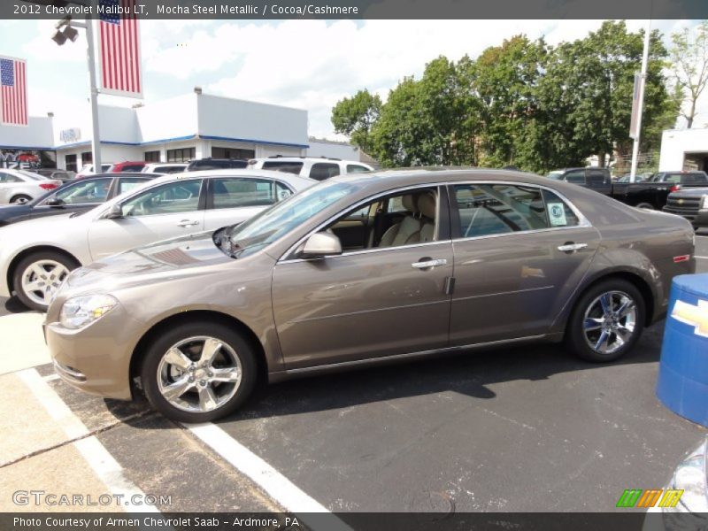 Mocha Steel Metallic / Cocoa/Cashmere 2012 Chevrolet Malibu LT