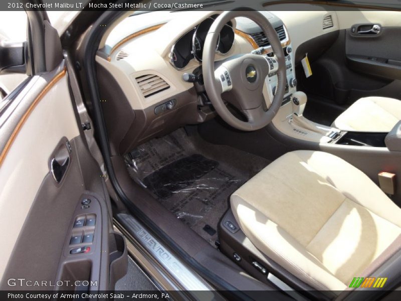  2012 Malibu LT Cocoa/Cashmere Interior