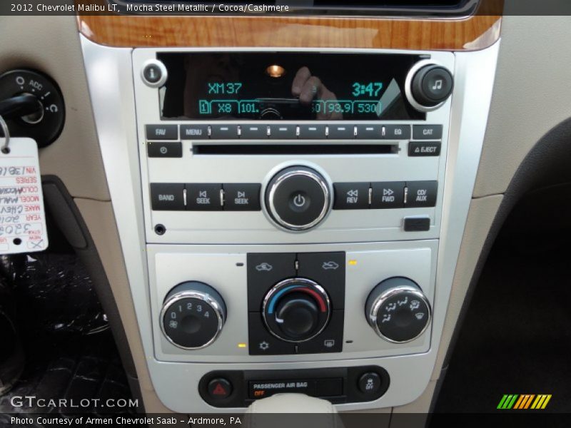 Audio System of 2012 Malibu LT