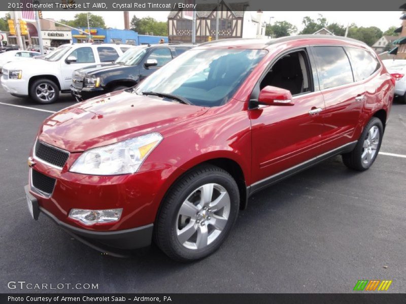 Front 3/4 View of 2012 Traverse LT AWD