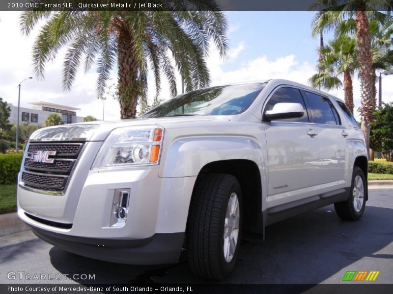 Quicksilver Metallic / Jet Black 2010 GMC Terrain SLE