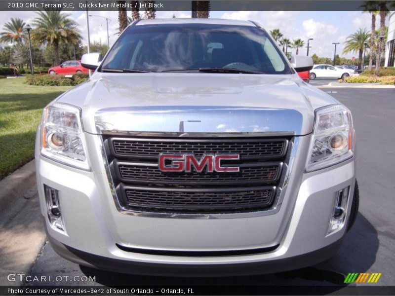Quicksilver Metallic / Jet Black 2010 GMC Terrain SLE