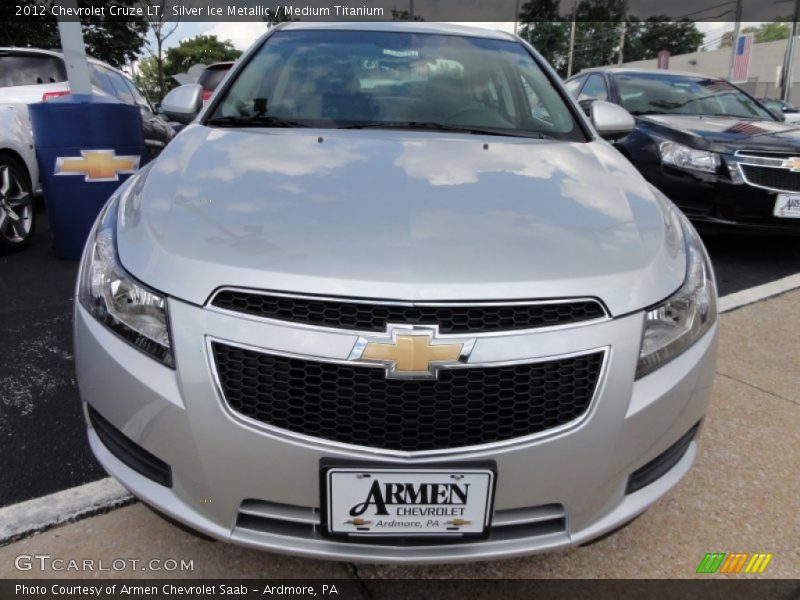 Silver Ice Metallic / Medium Titanium 2012 Chevrolet Cruze LT