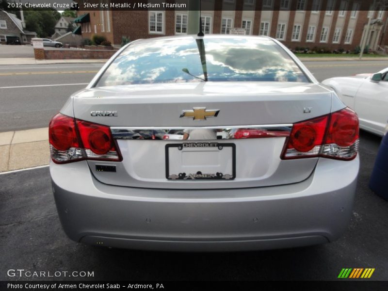 Silver Ice Metallic / Medium Titanium 2012 Chevrolet Cruze LT