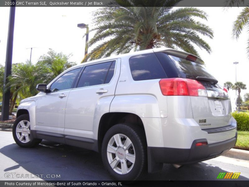 Quicksilver Metallic / Jet Black 2010 GMC Terrain SLE