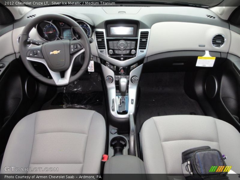 Dashboard of 2012 Cruze LT