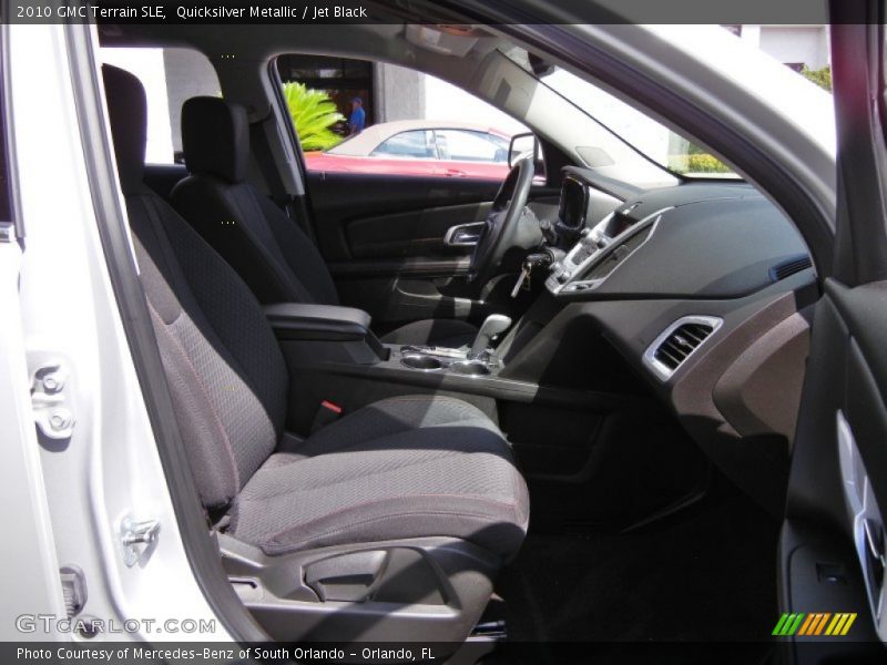 Quicksilver Metallic / Jet Black 2010 GMC Terrain SLE