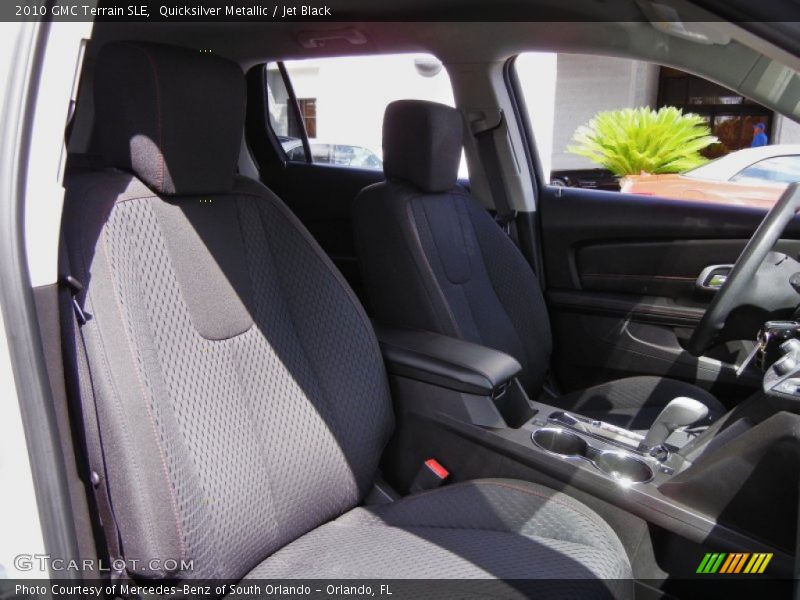 Quicksilver Metallic / Jet Black 2010 GMC Terrain SLE