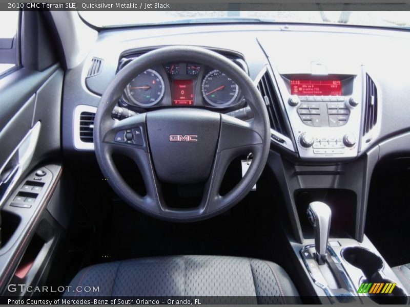 Quicksilver Metallic / Jet Black 2010 GMC Terrain SLE