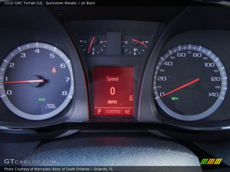 Quicksilver Metallic / Jet Black 2010 GMC Terrain SLE