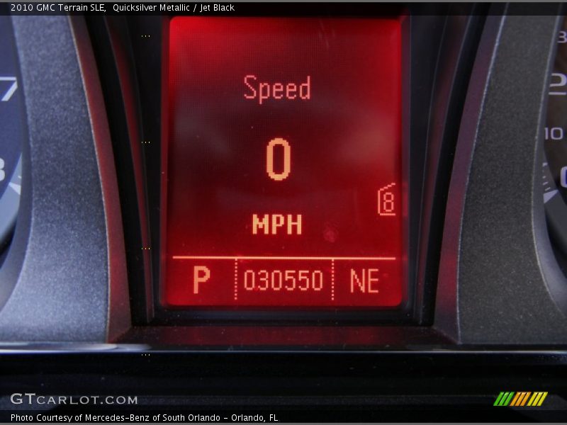 Quicksilver Metallic / Jet Black 2010 GMC Terrain SLE
