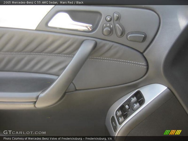 Mars Red / Black 2005 Mercedes-Benz C 55 AMG Sedan