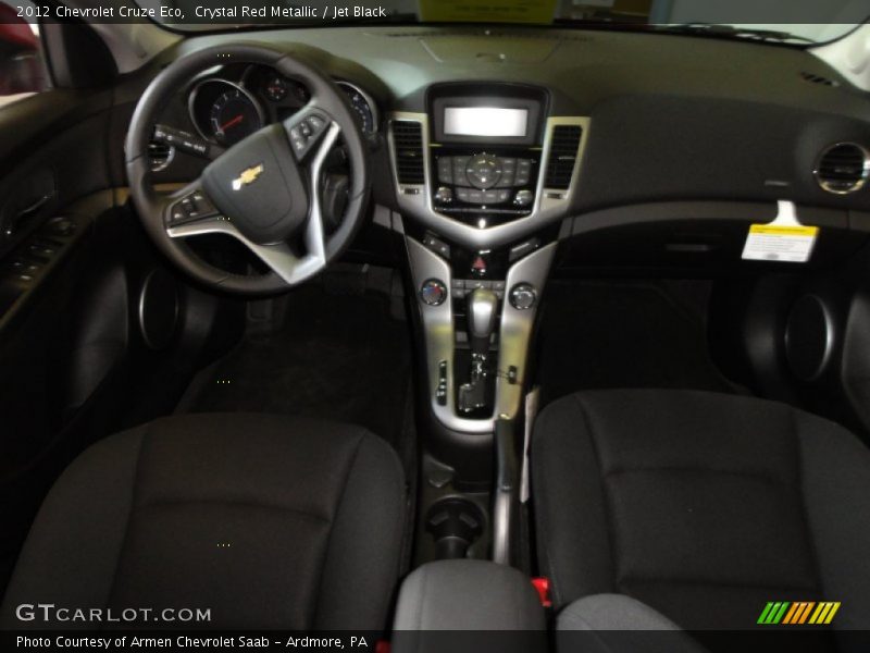 Crystal Red Metallic / Jet Black 2012 Chevrolet Cruze Eco