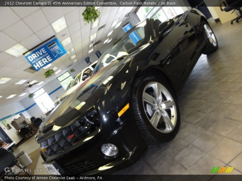 Carbon Flash Metallic / Jet Black 2012 Chevrolet Camaro SS 45th Anniversary Edition Convertible