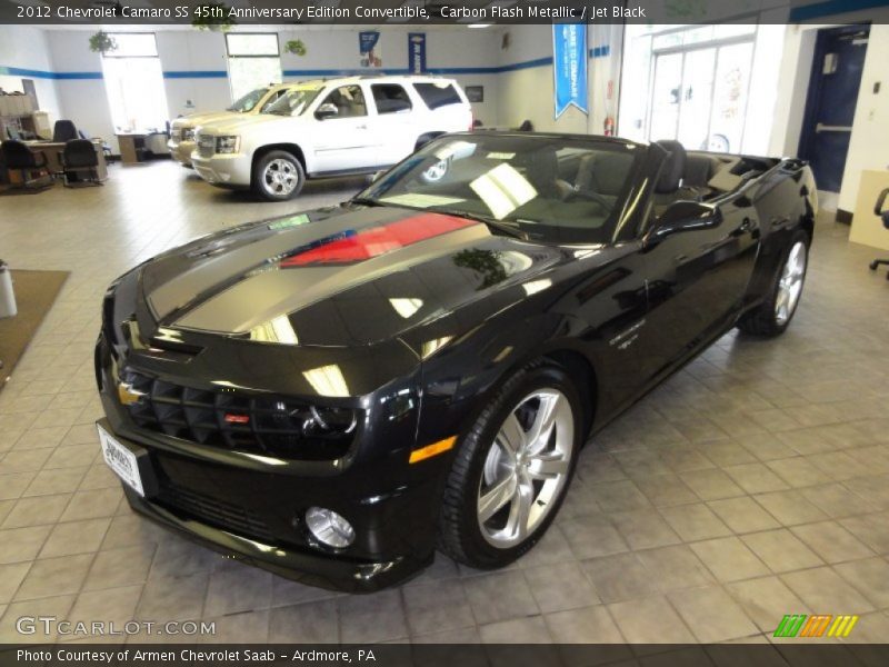 Front 3/4 View of 2012 Camaro SS 45th Anniversary Edition Convertible