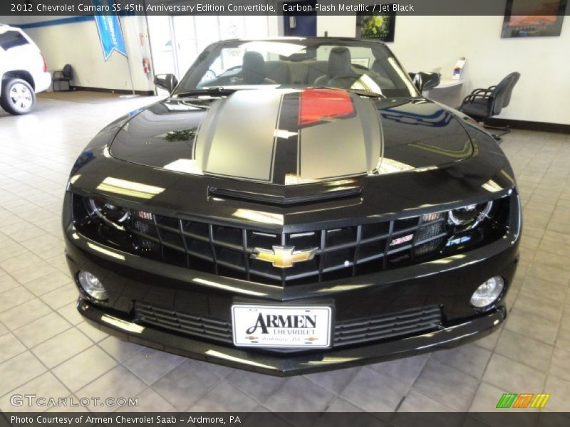 Carbon Flash Metallic / Jet Black 2012 Chevrolet Camaro SS 45th Anniversary Edition Convertible