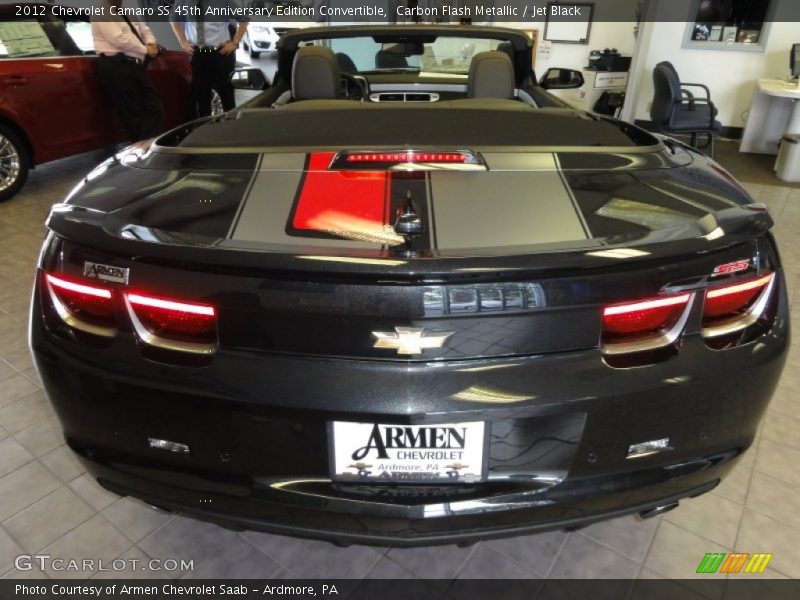 Carbon Flash Metallic / Jet Black 2012 Chevrolet Camaro SS 45th Anniversary Edition Convertible