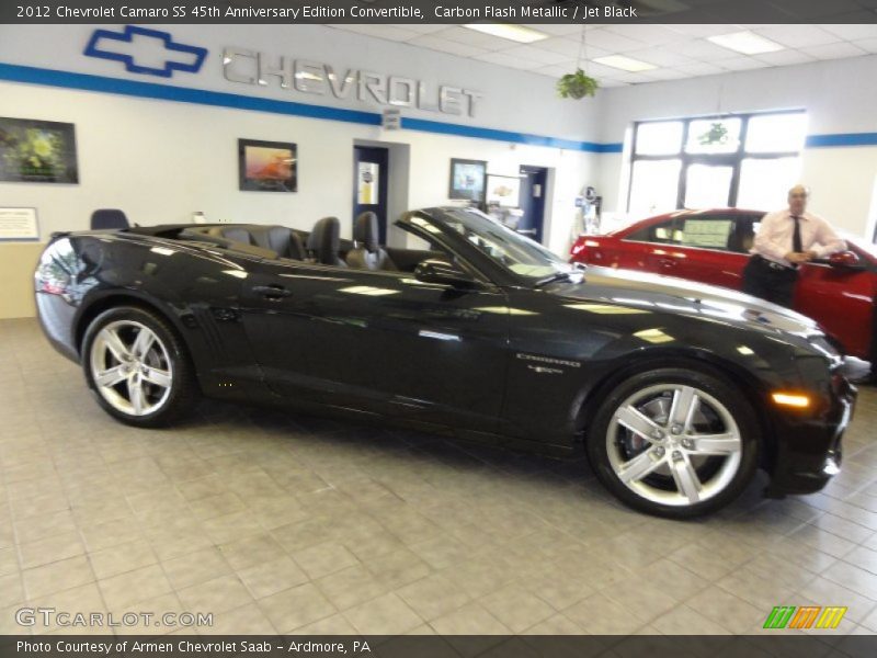 Carbon Flash Metallic / Jet Black 2012 Chevrolet Camaro SS 45th Anniversary Edition Convertible