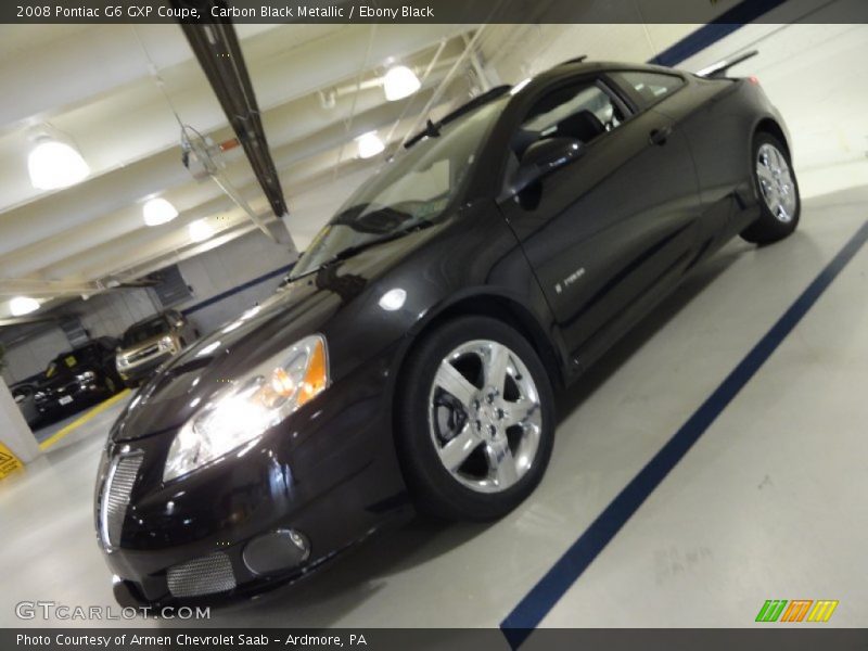  2008 G6 GXP Coupe Carbon Black Metallic