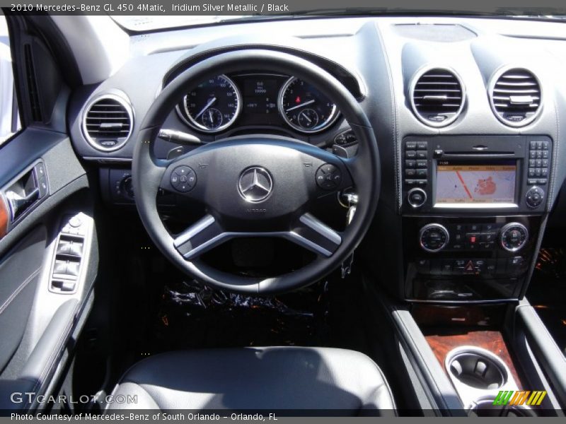 Iridium Silver Metallic / Black 2010 Mercedes-Benz GL 450 4Matic