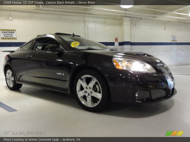  2008 G6 GXP Coupe Carbon Black Metallic