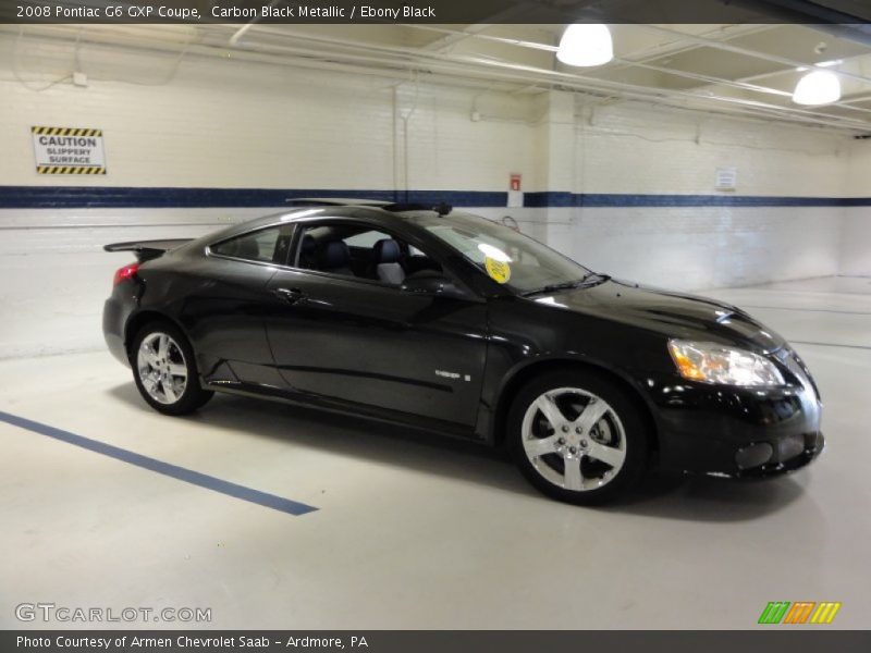  2008 G6 GXP Coupe Carbon Black Metallic