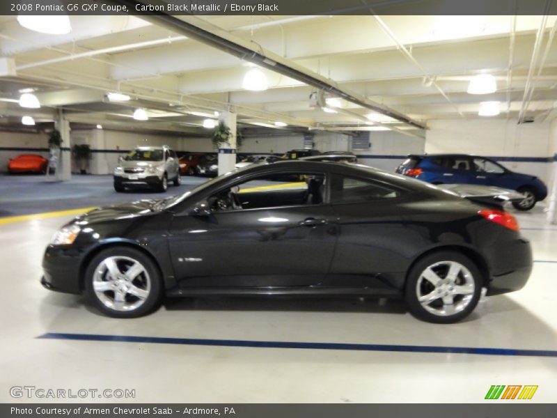  2008 G6 GXP Coupe Carbon Black Metallic